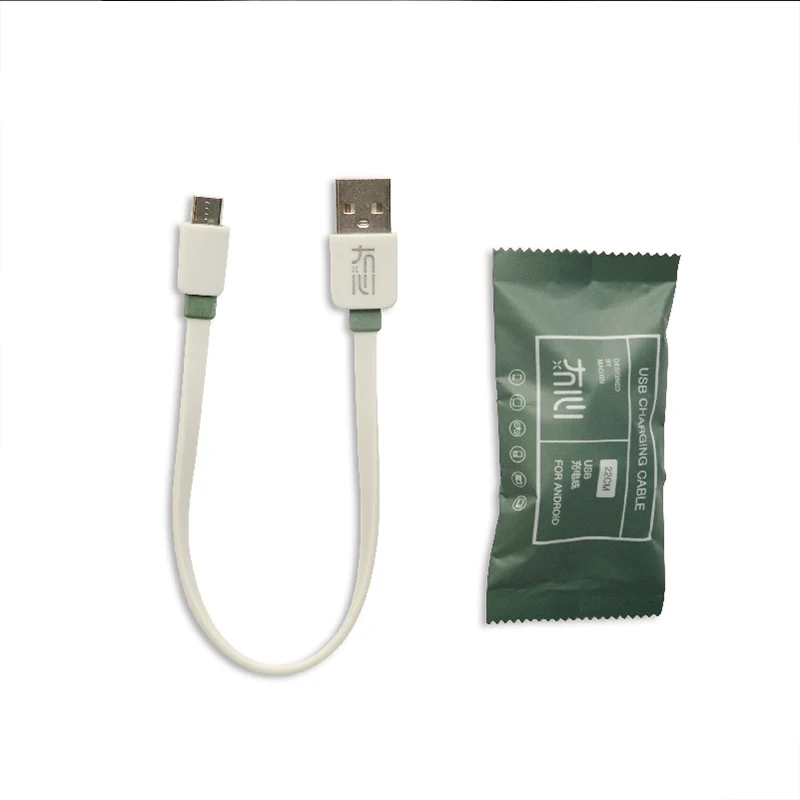 Maoxin micro usb кабель ios 8pin TPE конфеты посылка кабель для зарядки короткий iphone кабель светильник кабель для Android samsung Xiaomi Redmi - Цвет: White-Micro