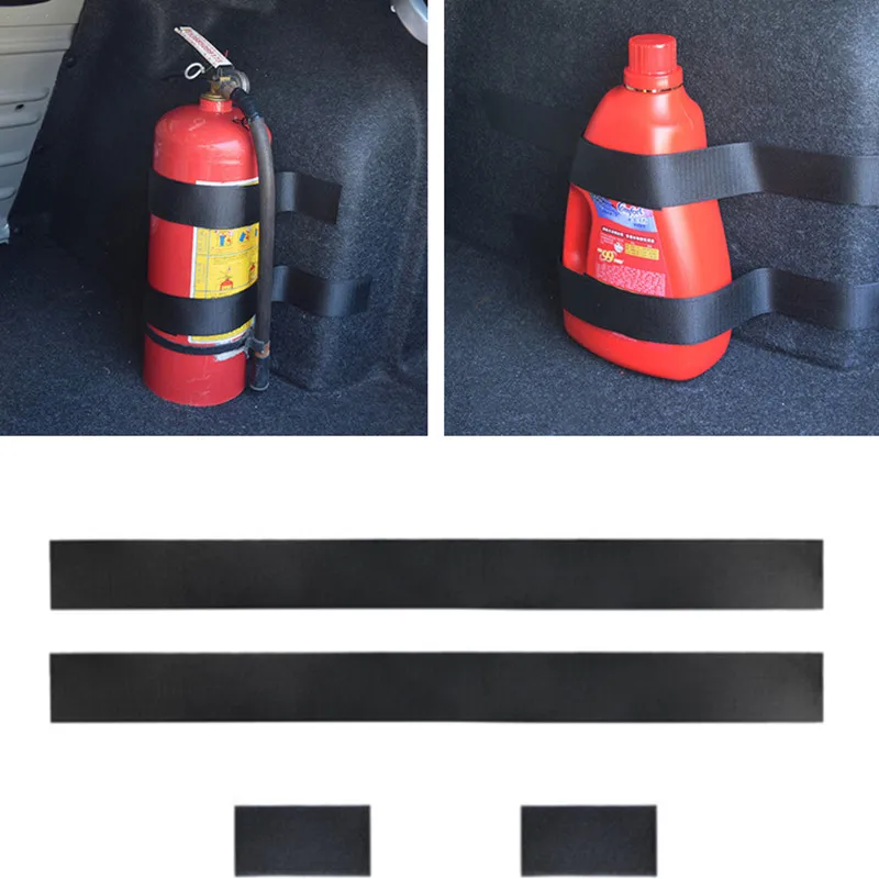 4 Pcs/Set Car Trunk fire extinguisher Nylon Fixing Belt for Volkswagen VW Golf 6 7 GTI Tiguan Passat B5 B6 B7 CC | Автомобили и