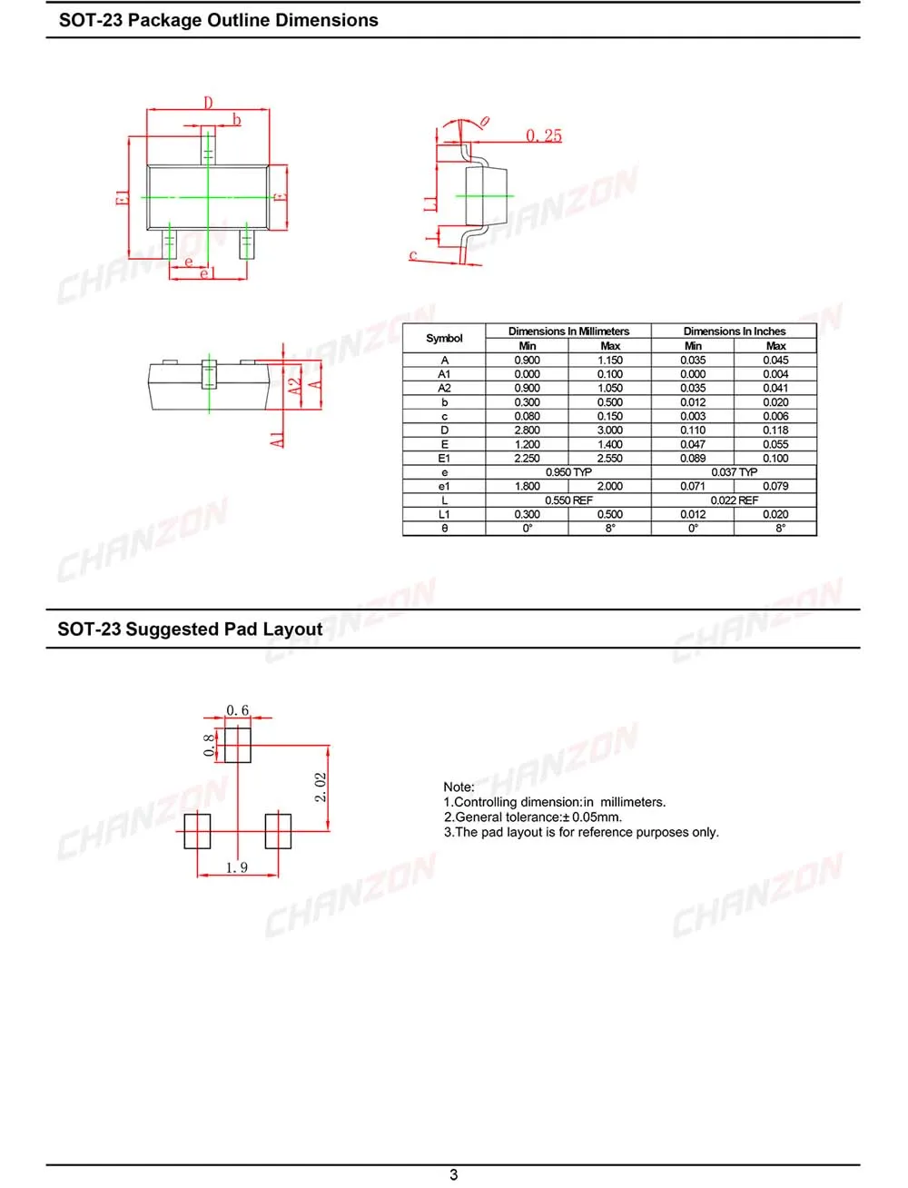 (100 шт.) BAT54C SMD Schottky барьерные выпрямительные диоды 200мА 30В SOT 23 (SOT 3) 0.2A 30 вольт