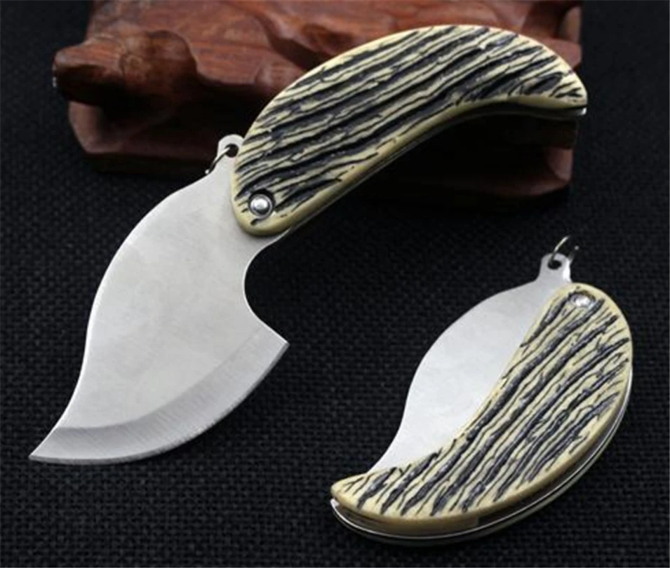 Leaf knife Self defense knife Pocket Survival Hunting Knives Tactical