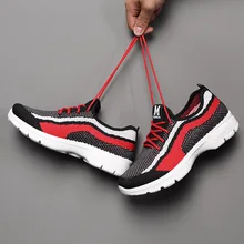 Срабатывает Для женщин обувь на плоской подошве Повседневная дышащая обувь Легкая удобная Дамская мода Обувь на плоской подошве на шнурках новая тенденция Обувь для отдыха