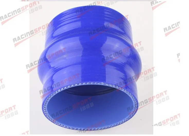 

25mm 1" Hump Straight Silicone Hose Intercooler Coupler Tube Pipe SIL-H1blue