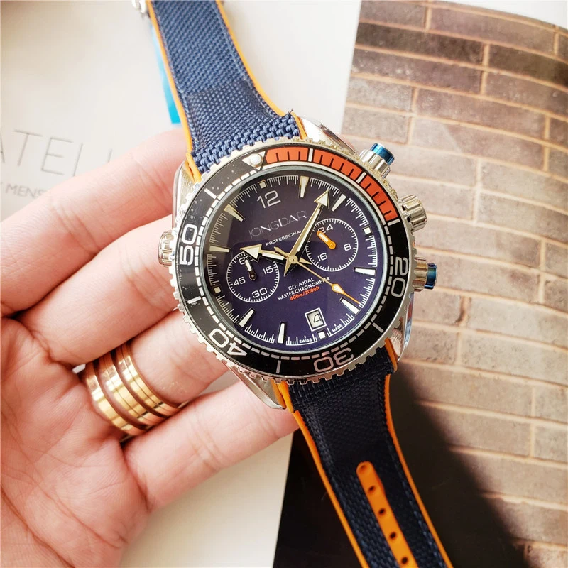 

Top Brand Sport Men Watches Luxury All Dials Work Quartz Watch Men Waterproof Business Male Wrist Watch montre homme