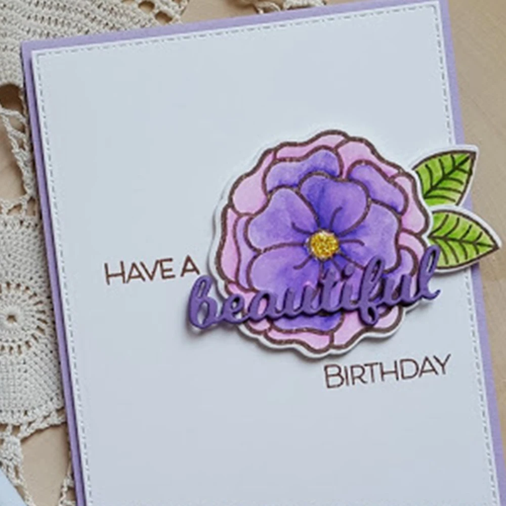 

YaMinSanNiO Flower Metal Cutting Dies New 2019 Troqueles De Corte De Metal Scrapbooking Stitch Die Cut Craft Fustelle Stencil