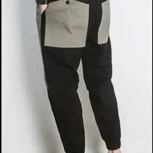 M-5XL! цветные брюки для отдыха, мужские удобрения, большие размеры, свободные молодежные модные мужские брюки