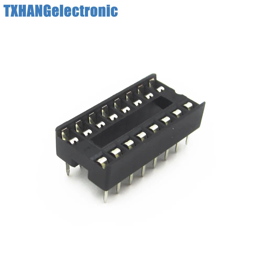 

50PCS 16pin DIP IC Socket Adaptor Solder Type Socket Pitch Dual Wipe Contact