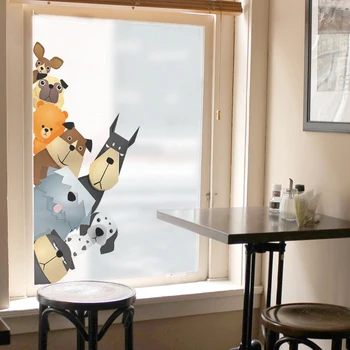 

Matte electrostatic back glue bedroom bathroom bathroom glass stickers sliding door window anti - permeable window cover-2