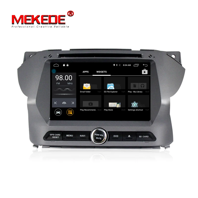 Perfect MEKEDE Andorid7.1 CAR Radio cassette gps navigator for Suzuki Alto support gps mirror link Multi-language menu free shipping 3
