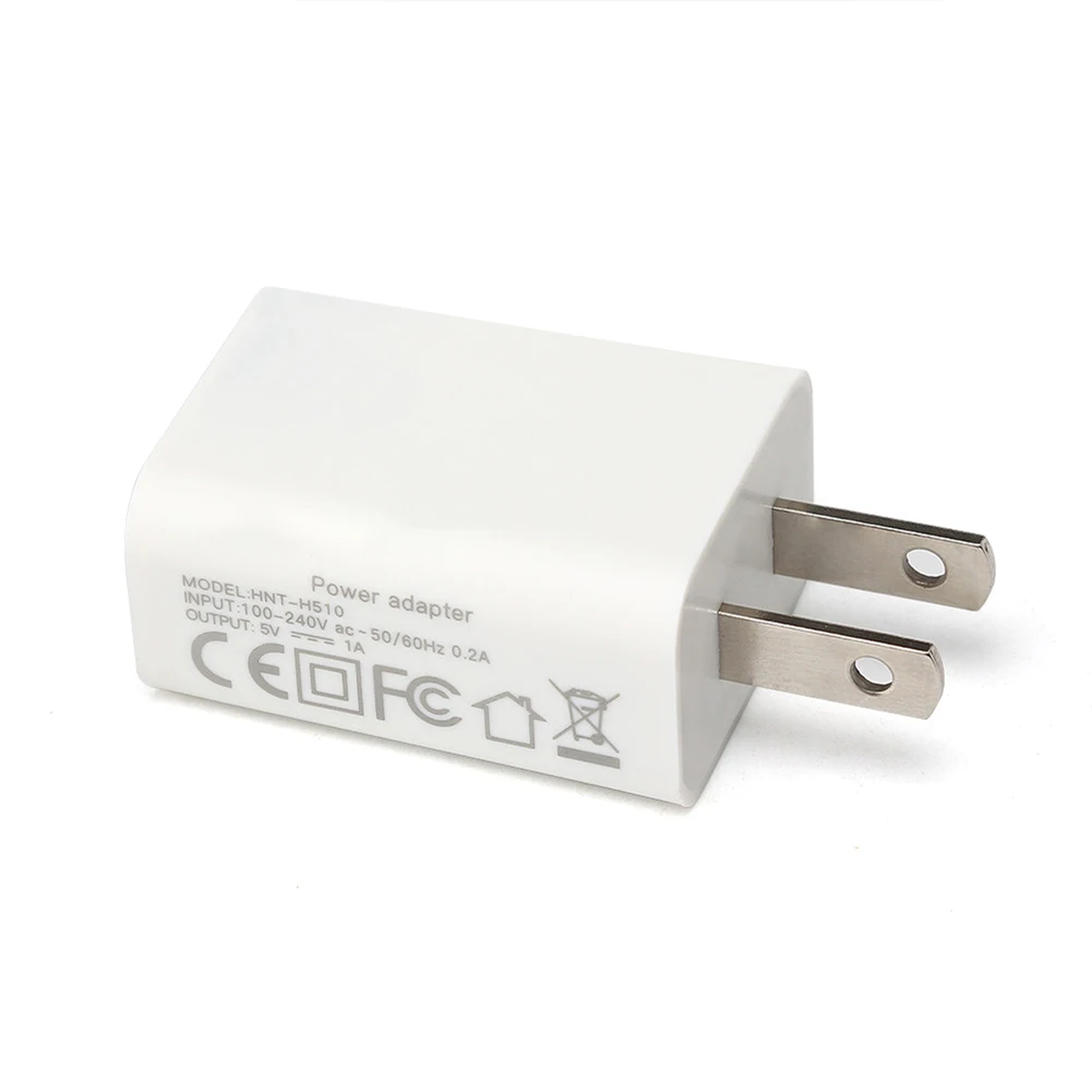 

5V 1A US Plug Travel Charger USB Home Wall Charger Charging Head US Plug Charger Adapter Mobile Phone For Huawe Xiaomi