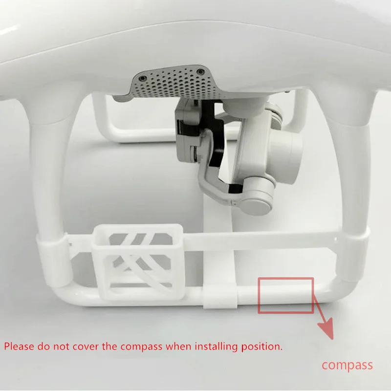 Phantom 4 Accessories RF-V16 GPS Tracker Locator Fixed Bracket Holder 3D Printed For Phantom 4 Drone 1 (5)