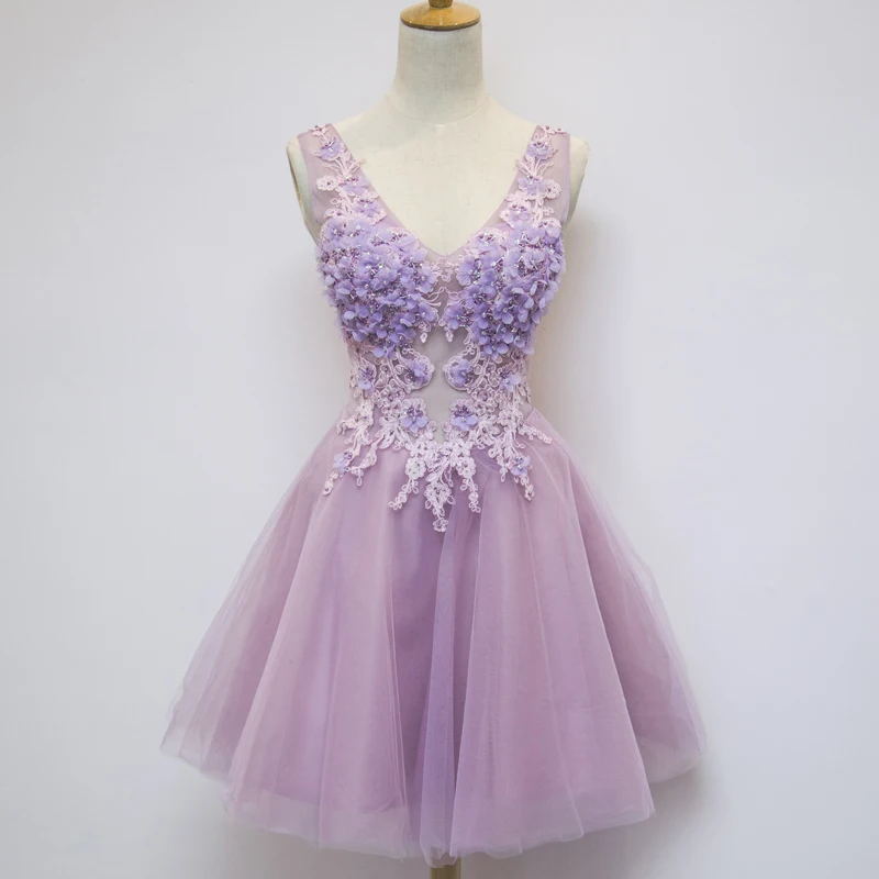 cocktail dress violet