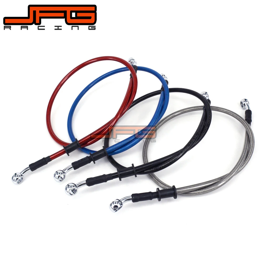 Blue Motorcycle 500mm Hydraulic Brake Radiator Oil Hose Line Pipe For Dirt Bike