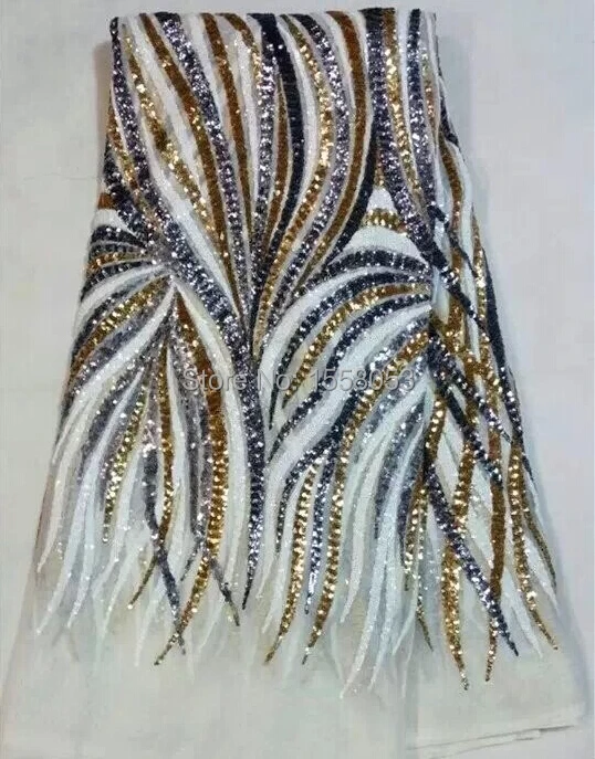 

african guipure lace sequin mesh lace fabric African embroidered mesh lace fabric wedding dress fabric