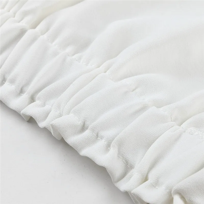 nursing clothes Women's Fashion Petal Splicing Puff Sleeve Loose T-shirt Tops Chiffon Blouse  hamile elbise #4j08 (7)