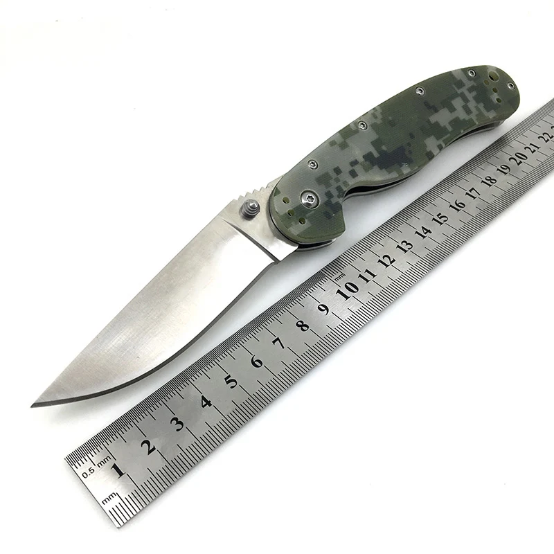 WTT Hunting Folding Pocket Knife AUS8 Blade Tactical Survival Outdoor