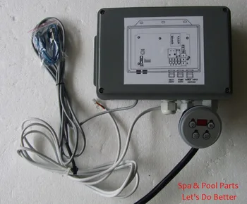 

Swim Pool Spa Control System for pool with one pump + one heater + LED light Simple controller Pack