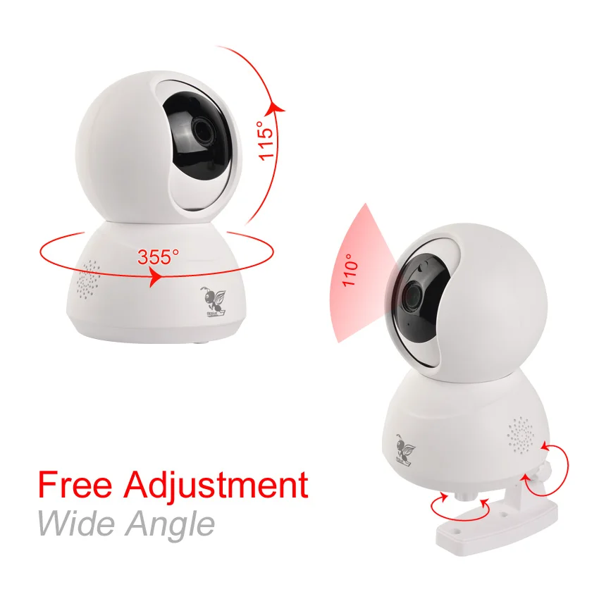Zjuxin 1.0MP 720 P 2.0MP 1080 indoor Камера Wi Fi мини ip Главная безопасности CCTV s видеонаблюдения
