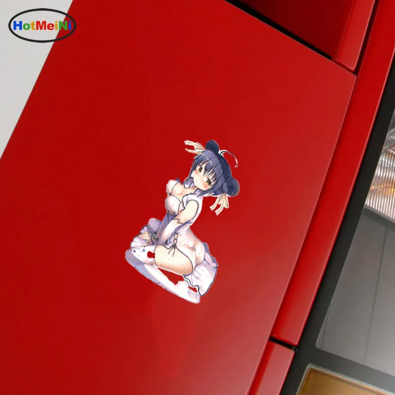 HotMeiNi автостайлинг Аниме Сексуальная красота JDM аниме Наклейка на окно 3D