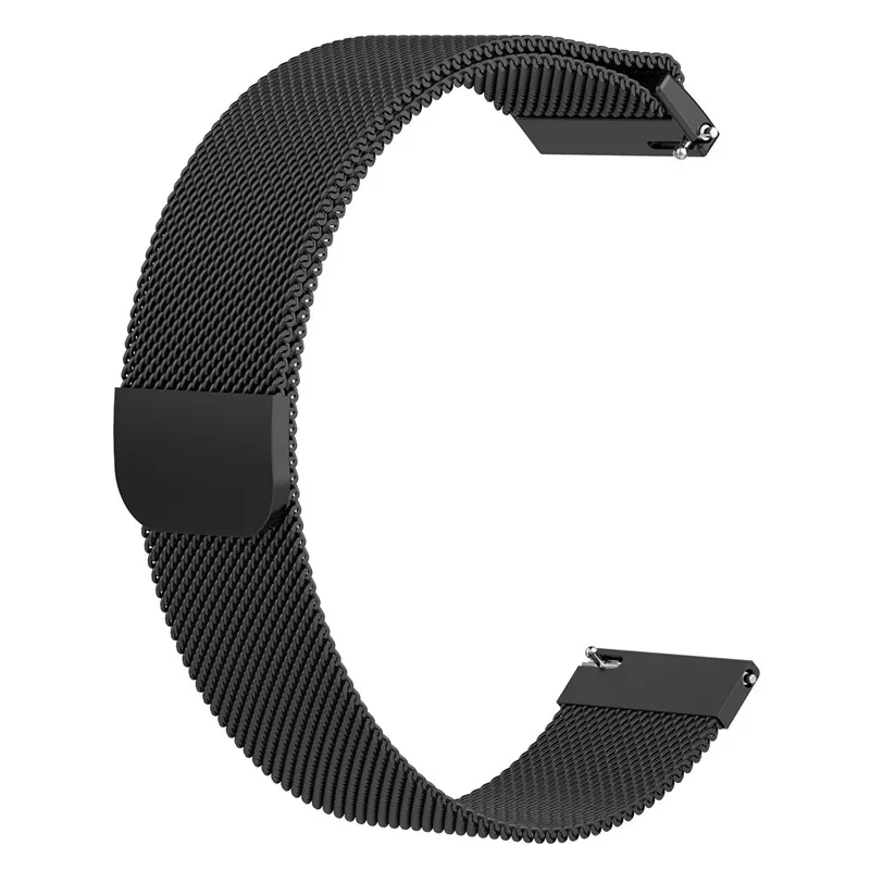 Ремешок для часов размера L/S из нержавеющей стали для huawei honor magic/Dream band, быстросъемный ремешок для samsung gear S3, браслет