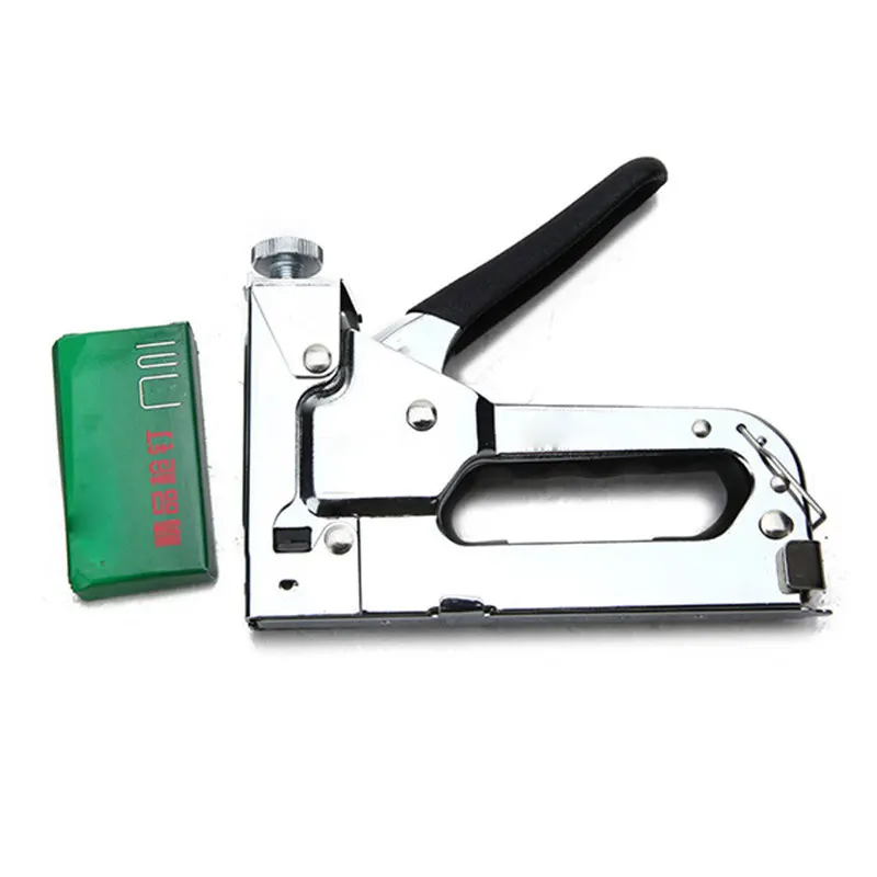 

Heavy Duty Rapid Upholstery Hand Tool Nail Staple Gun Stapler for Wood Furniture Door with 600 Nails