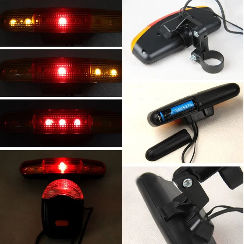 Wireless Brake Warning Brake Version Intelligent LED Cycling Rear Light