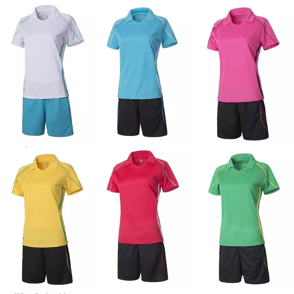 Дизайнерский комплект для футбола Женская футболка для футбола Детские тренировочные комплекты для футбола пустая версия пользовательское имя номер логотип Джерси triSeven