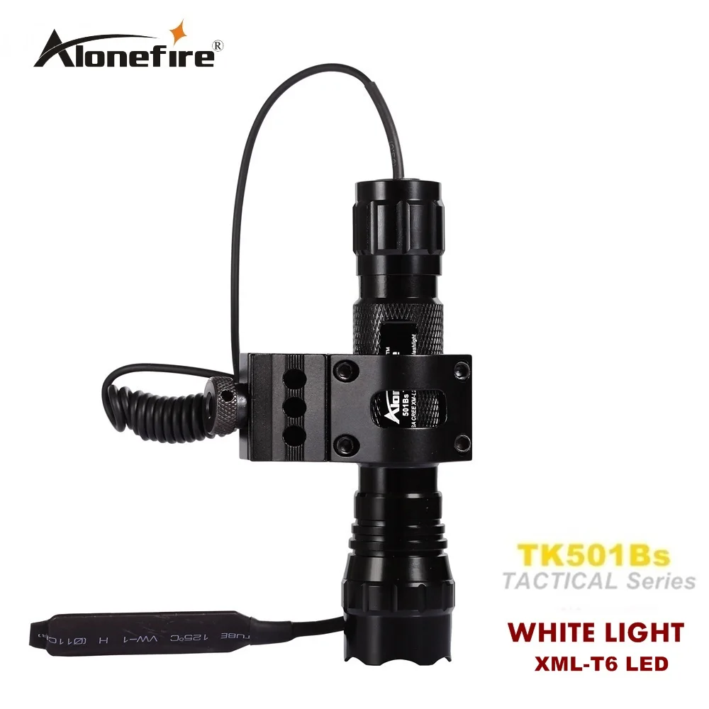 501B тактический фонарь 2000 люмен 501B T6 охотничий винтовочный фонарь ружье осветительное крепление для ружья+ тактическое крепление+ пульт дистанционного управления