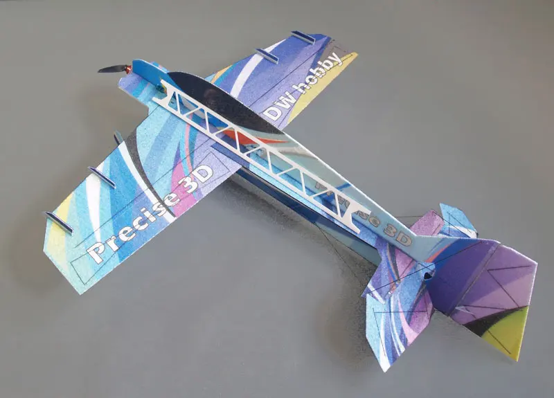 EPP модель самолета 3D Точный 3D самолет размах крыльев 855 мм радиоуправляемая модель самолета