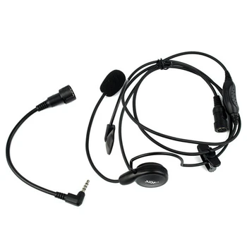 

Advanced Unilateral Headphone Mic Neckband Earpiece Cycling Field Tactical Headset For Yaesu Vertex VX-3R FT50R 60R Radio