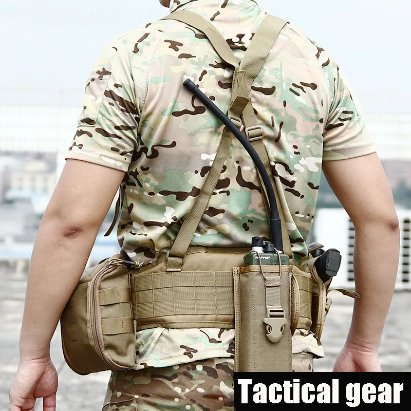 

Molle Swat Bulletproof Tactical Vest Men's Belts Army Military Hunting Airsoft Hunter Vest Outdoor Body Armor Combat Black Vest