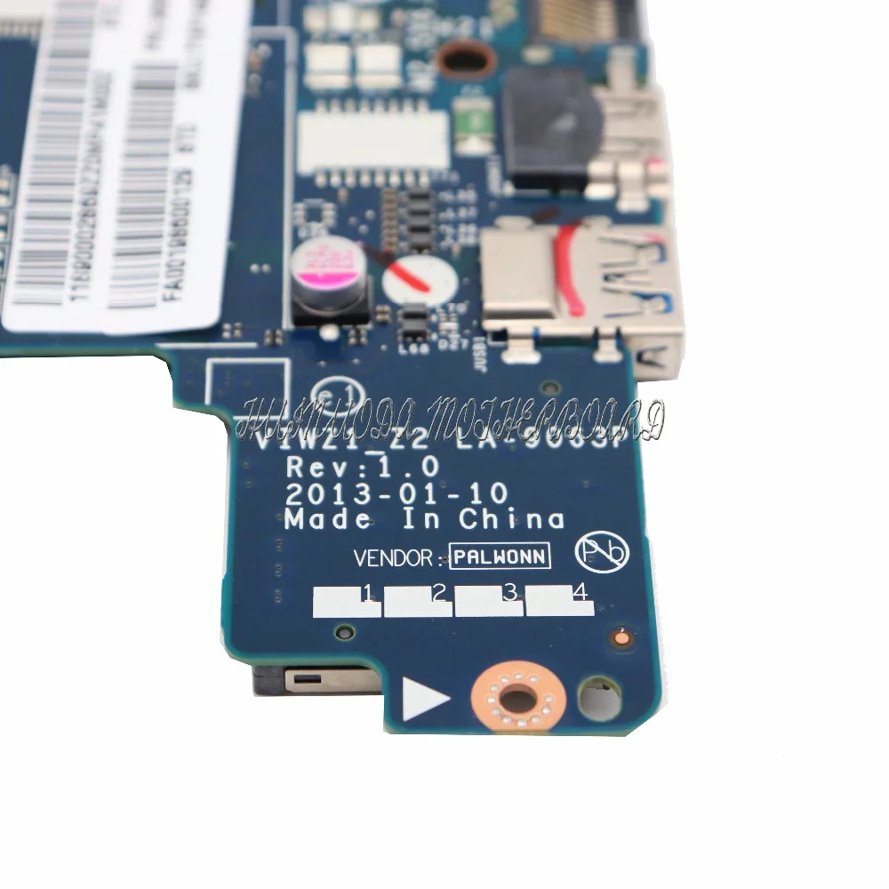 Материнская плата NOKOTION viwz1 _ Z2 для ноутбука Lenovo IdeaPad Z500 15 дюймов DDR3 GT740M 2 Гб HM76