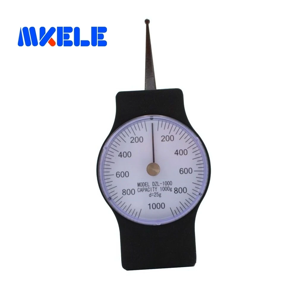 

SEG-1000-1 1000g Tensiometer Analog Dial Gauge Single Pointer Force Tools Tension Meter