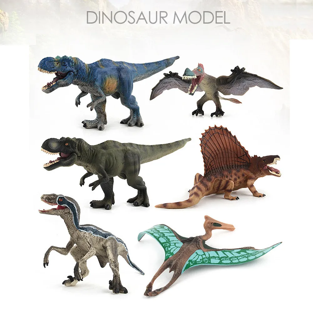 

Fad Dinosaur Play Toy Animal Action Figures Novelty Fashion Collection Hot