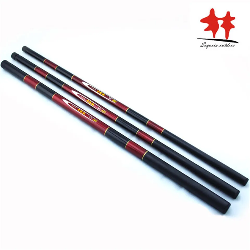 Telescopic Fishing Rod !New 2015 Cheapest ChinaRed 5.4m Glass Fishing