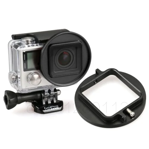 Кольцо адаптер для объектива 52 58 мм с УФ фильтром GoPro 5 HERO 4/3 + 3 Rig крепление на