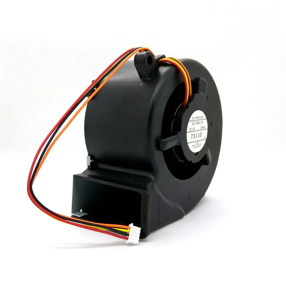 Ventilador Refrigerador para Projetores Novo Original Convés de 12v 500ma para Visual X05e W05 U05 S05 S05e X41 S41 U42 W42 - Imagem 6