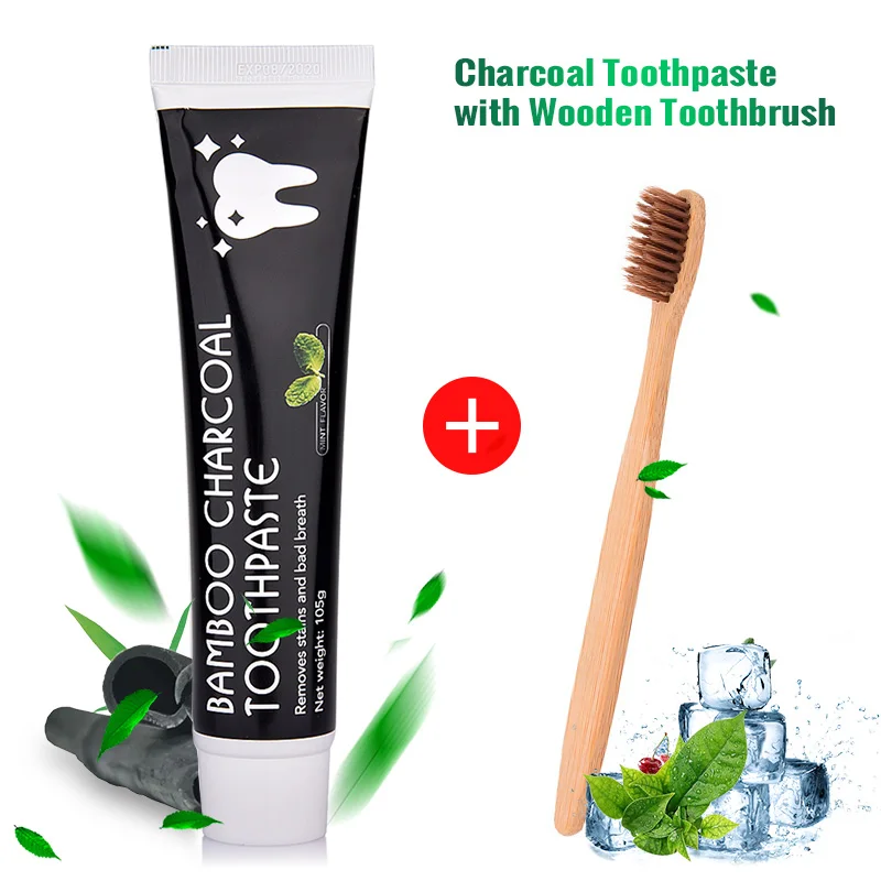 

Tongwode Activated Charcoal Toothpaste 105g Oral Hygiene Teeth Whitening Natural Coconut Charcoal Toothpaste