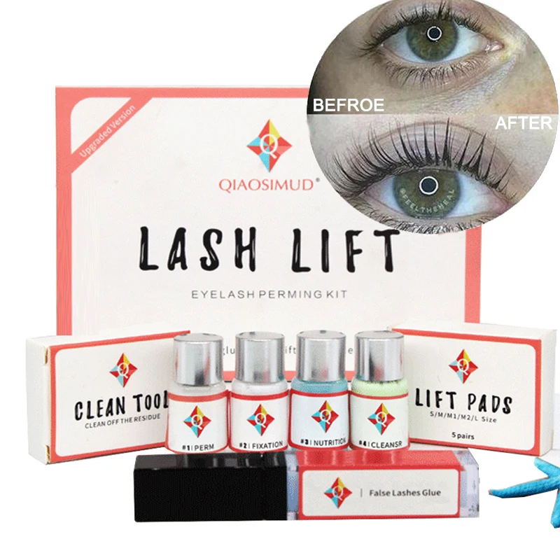 

Lash Lift Set Curling Nutritious Growth Mini Eyelash Perming Kit lashes lifting Cilia Lift Extension Perm Set with Rod Glue