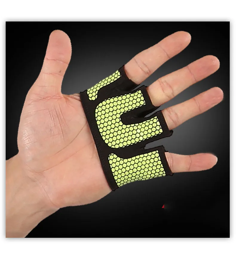 Weightlifting Glove Unisex Breathable Anti skid hand Protector Half