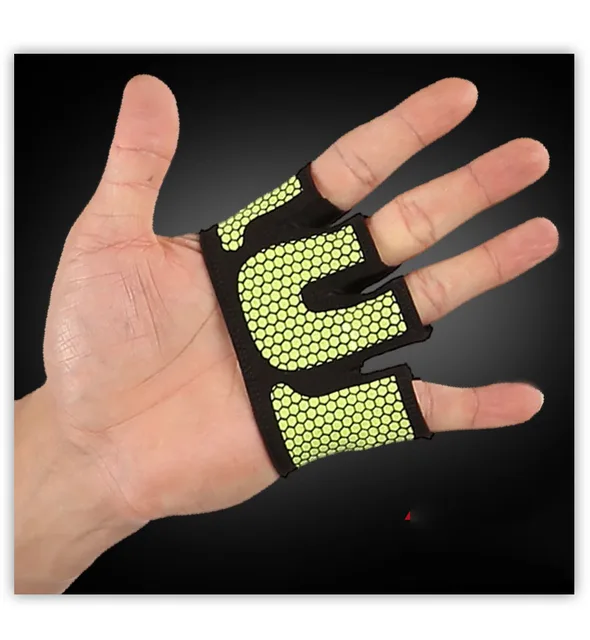 Weightlifting Glove Unisex Breathable Anti skid hand Protector Half Finger Gym Fitness Palm