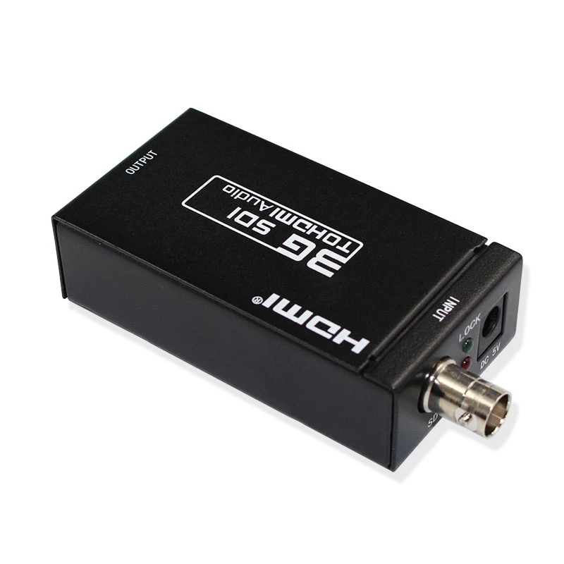 Конвертер SDI в HDMI 720 1080P преобразует 3G или HD BNC аудио видео адаптер для вождения