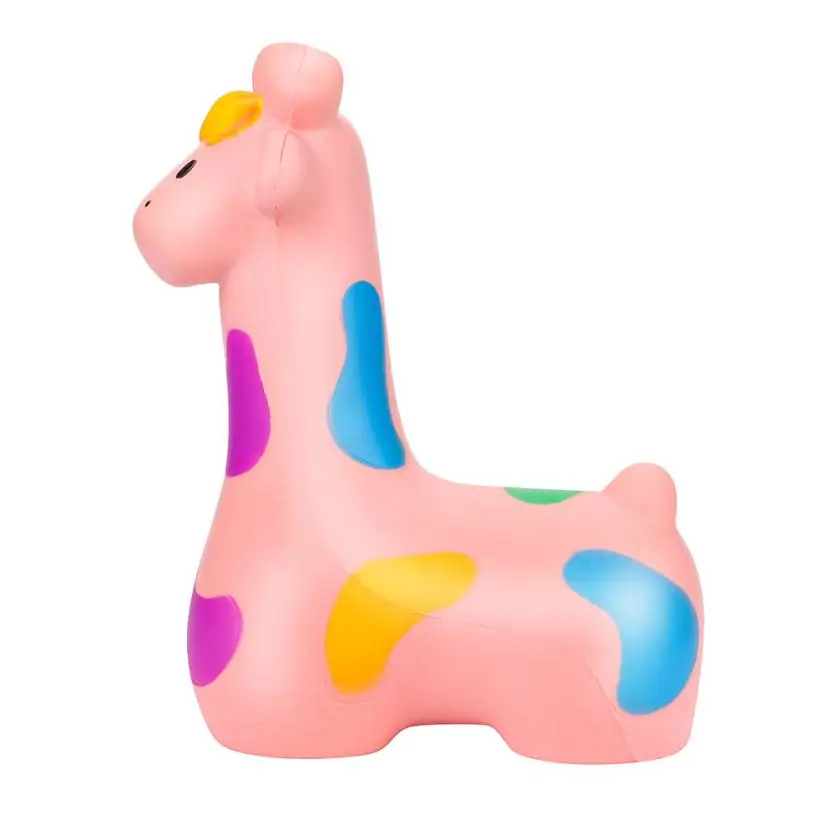 Squishy Джамбо Жираф jumbo замедлить рост с упаковка коллекции подарок декор мягкий Squeeze Игрушка снятия стресса подарки для детей
