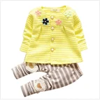 ARLONEET комплект принцессы с длинными рукавами для маленьких девочек, детская футболка+ расклешенные штаны с леопардовым принтом, комплекты одежды, костюм, CN20