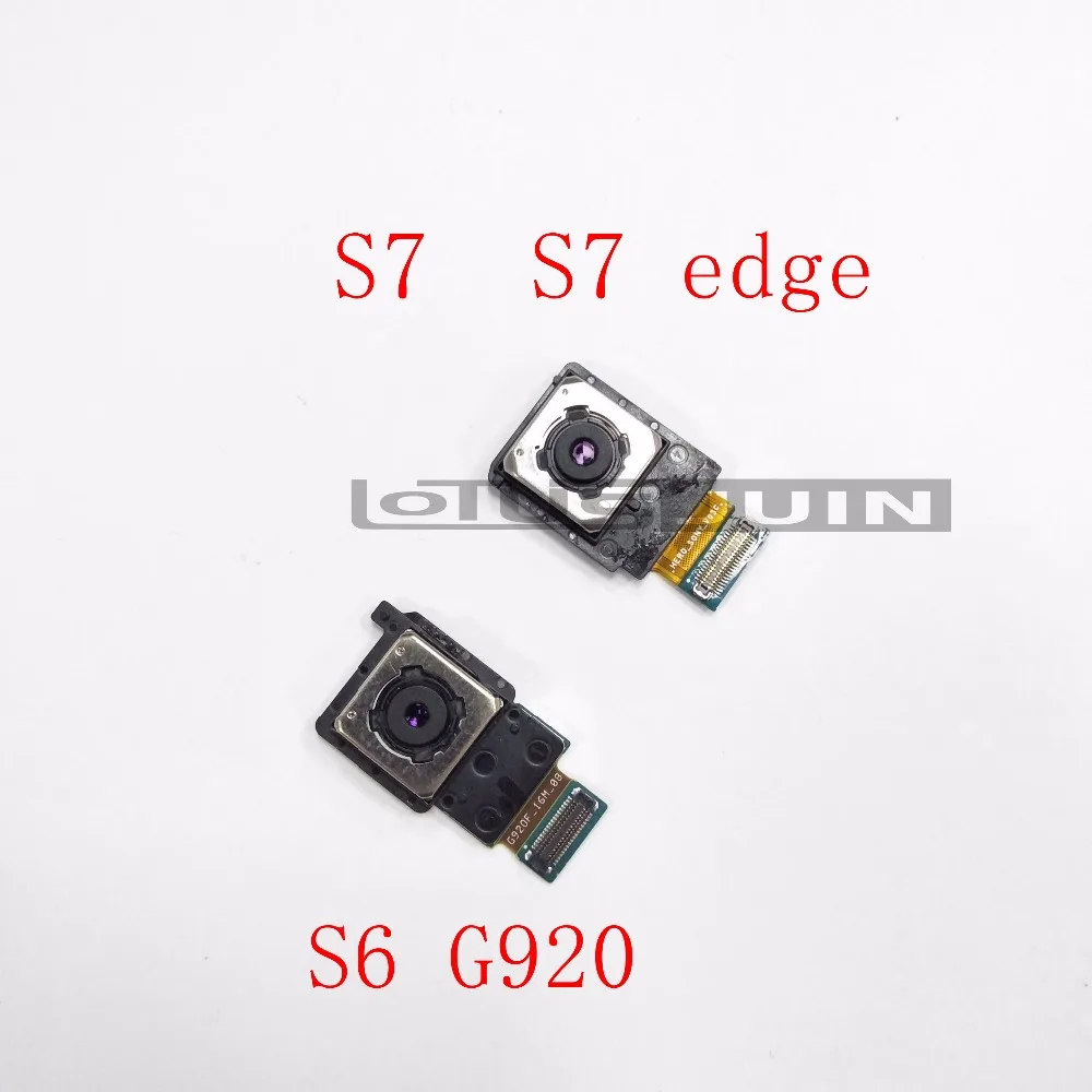 Оригинальная большая камера для Samsung Galaxy S6 G920 S7 G930F G930V edge G935F G935V Модуль задней