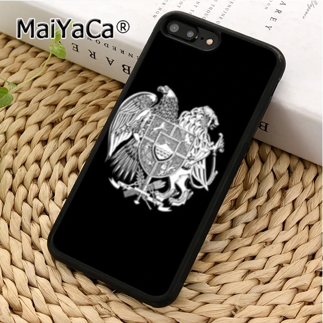 

MaiYaCa Love Armenia Coat Of Arms Flag Phone Case Cover For iPhone 5 6s 7 8 plus 11 pro X XR XS max Samsung S6 S7 S8 S9