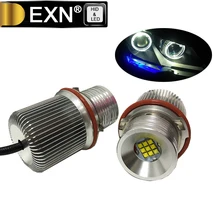 2x ультра яркие лампы, светодиодные полосы освещения мощностью 45 Вт, E39 ошибок светодиодный Ангельские глазки гало кольца отметить лампочку пульт дистанционного управления для BMW 1 5 6 7 серии E39 E53 E60 E63 E65 E66 и так далее