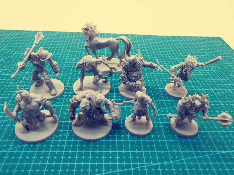

Massive Darkness:Miniatures board resin model