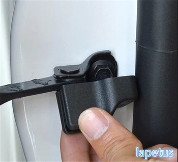 

Lapetus Car Inner Door Arm Stop Rust Waterproof Protector Frame Cover Trim 4 Pcs Fit For Toyota C-HR CHR 2016 - 2020 Black Style