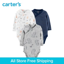 3pcs Cute animals Side-Snap babysoft cotton Bodysuits sets Carter’s bady boy all season colthing 126H439/126H438/126H506