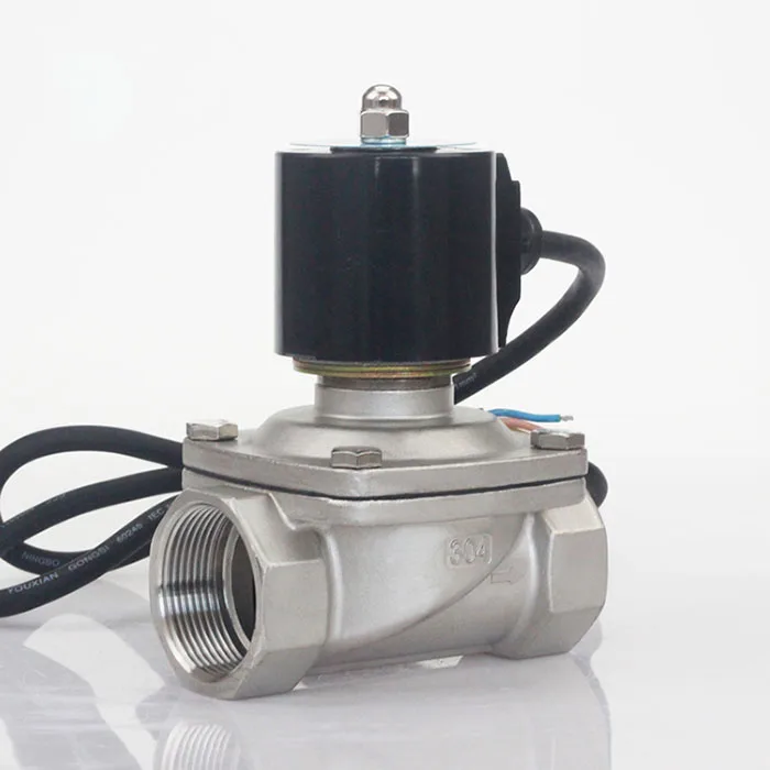 Stainless steel waterproof solenoid valve 2W320-32 1